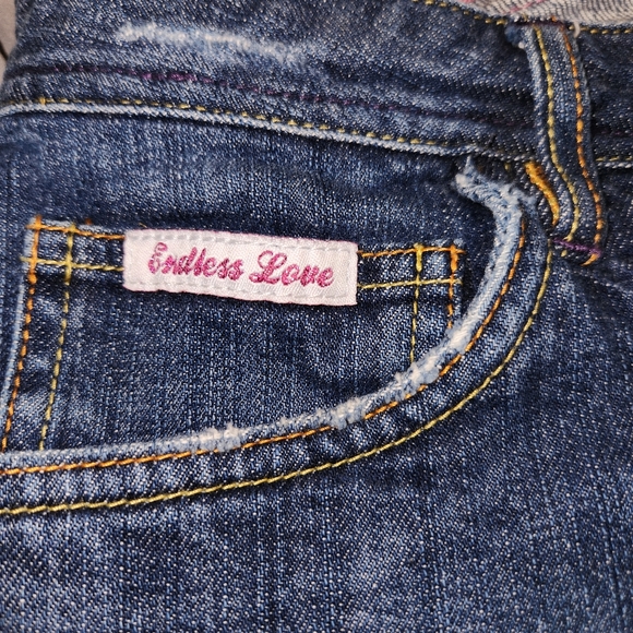 Vintage Medium/Dark Wash Blue Jeans - Picture 3 of 11